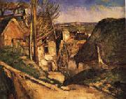 Paul Cezanne The Hanged Man's House Sweden oil painting reproduction